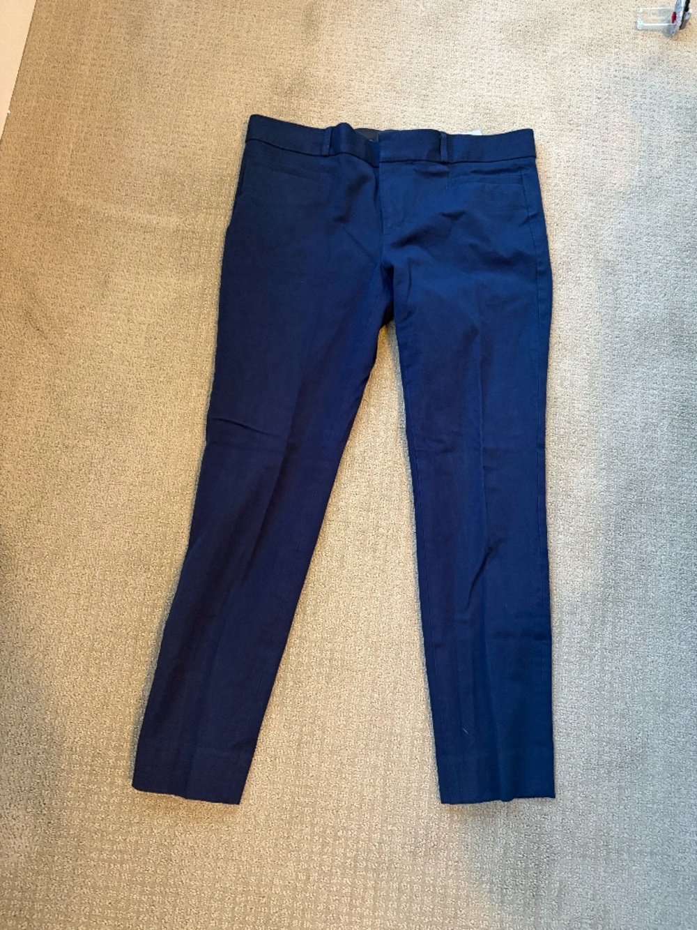 Banana Republic Sloan Navy Blue Slim Ankle Dress Pants Size 6
